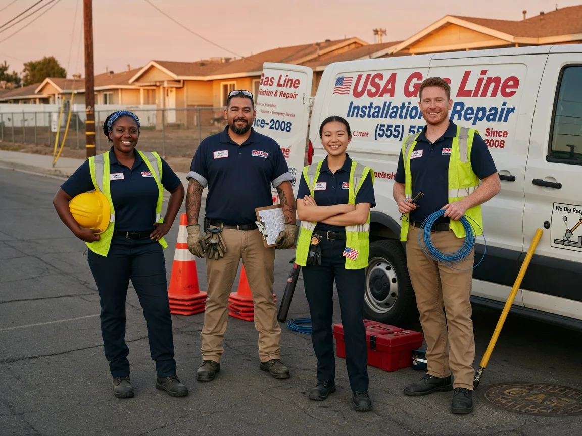 Gas Line Installation company in Harvey, IA